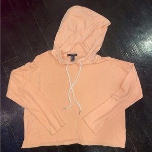 Forever 21 crop hoodie size S